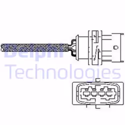 Sonda lambda DELPHI ES10789-12B1