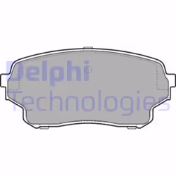 Set di pastiglie freno DELPHI LP2000, anteriore