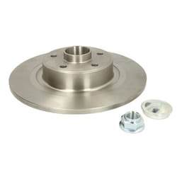 Disco freno DELPHI BG9024RS posteriore, pieno, 1 Pezzo
