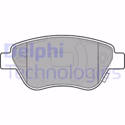 Set di pastiglie freno DELPHI LP1989, anteriore - Vista aggiuntiva 4