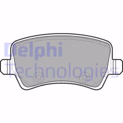 Set di pastiglie freno DELPHI LP2008, posteriore - Vista aggiuntiva 4