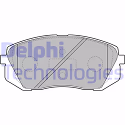 Set di pastiglie freno DELPHI LP2050, anteriore - Vista aggiuntiva 4