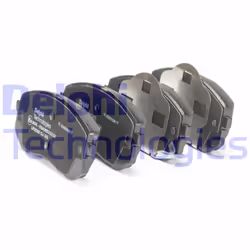 Set di pastiglie freno DELPHI LP2050, anteriore - Vista aggiuntiva 5