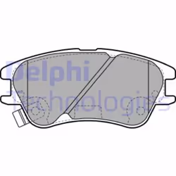 Set di pastiglie freno DELPHI LP2062, anteriore - Vista aggiuntiva 4