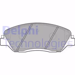 Set di pastiglie freno DELPHI LP2048, anteriore - Vista aggiuntiva 4