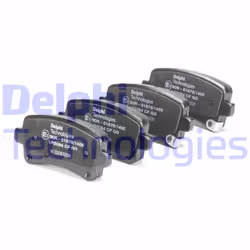 Set di pastiglie freno DELPHI LP2084, posteriore - Vista aggiuntiva 5