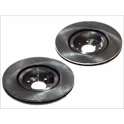 Dischi freno DELPHI BG2407 anteriore, ventilato, 2 Pezzo