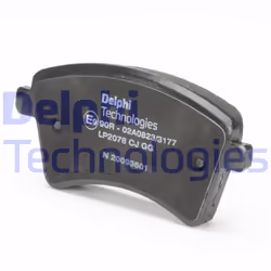 Set di pastiglie freno DELPHI LP2078, anteriore - Vista aggiuntiva 6