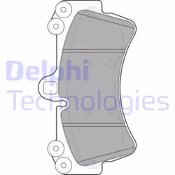 Set di pastiglie freno DELPHI LP1997, anteriore - Vista aggiuntiva 4
