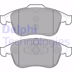 Set di pastiglie freno DELPHI LP2079, anteriore - Vista aggiuntiva 4