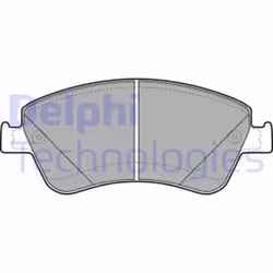 Set di pastiglie freno DELPHI LP2102, anteriore - Vista aggiuntiva 4