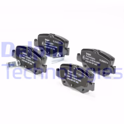 Set di pastiglie freno DELPHI LP2103, posteriore - Vista aggiuntiva 4