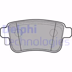 Set di pastiglie freno DELPHI LP2126, posteriore - Vista aggiuntiva 4