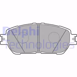 Set di pastiglie freno DELPHI LP2132, anteriore - Vista aggiuntiva 4