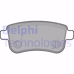 Set di pastiglie freno DELPHI LP2153, posteriore - Vista aggiuntiva 4