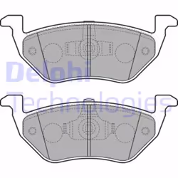 Set di pastiglie freno DELPHI LP2158, posteriore - Vista aggiuntiva 4