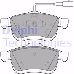 Set di pastiglie freno DELPHI LP2168, anteriore - Vista aggiuntiva 4