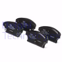 Set di pastiglie freno DELPHI LP2170, anteriore - Vista aggiuntiva 4