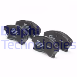 Set di pastiglie freno DELPHI LP2171, anteriore - Vista aggiuntiva 5