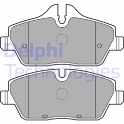 Set di pastiglie freno DELPHI LP2186, anteriore - Vista aggiuntiva 4