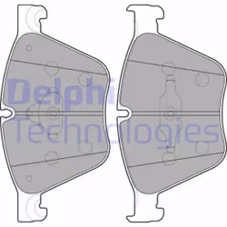 Set di pastiglie freno DELPHI LP2210, anteriore - Vista aggiuntiva 3