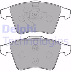 Set di pastiglie freno DELPHI LP2224, anteriore
