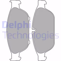Set di pastiglie freno DELPHI LP2238, anteriore - Vista aggiuntiva 4