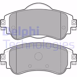 Set di pastiglie freno DELPHI LP2228, anteriore - Vista aggiuntiva 4