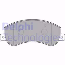 Set di pastiglie freno DELPHI LP2257, anteriore - Vista aggiuntiva 4