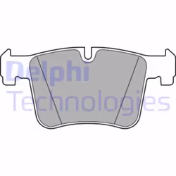Set di pastiglie freno DELPHI LP2234, anteriore - Vista aggiuntiva 4