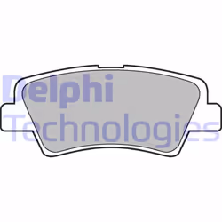 Set di pastiglie freno DELPHI LP2295, posteriore - Vista aggiuntiva 4