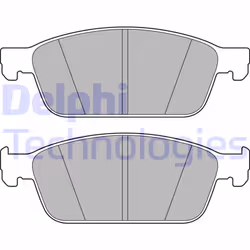 Set di pastiglie freno DELPHI LP2495, anteriore