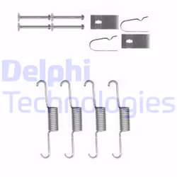 Set di accessori, ganasce del freno di stazionamento DELPHI LY1398