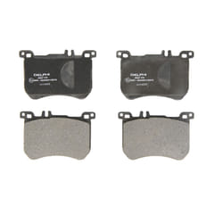 Set di pastiglie freno DELPHI LP2507, anteriore