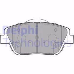 Set di pastiglie freno DELPHI LP2688, anteriore