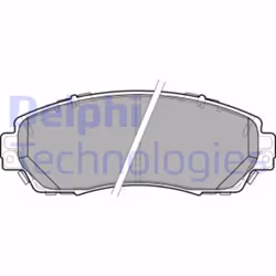 Set di pastiglie freno DELPHI LP2710, anteriore
