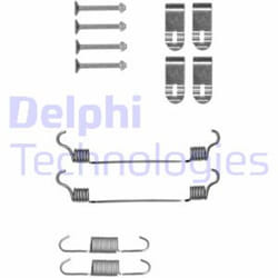 Set di accessori, ganasce del freno di stazionamento DELPHI LY1400