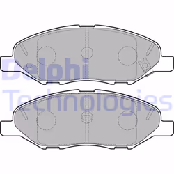 Set di pastiglie freno DELPHI LP3169, anteriore