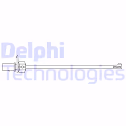 Codificatore, indicatore di usura dei freni DELPHI LZ0304