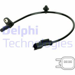 Sensore, velocità ruota DELPHI SS20805