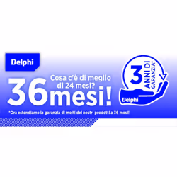 Set di pastiglie freno DELPHI LP3836