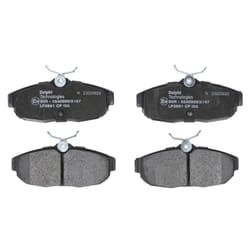 Set di pastiglie freno DELPHI LP3851, posteriore