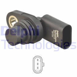 Sensore, posizione albero a camme DELPHI SS12310-12B1