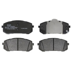 Set di pastiglie freno DELPHI LP3854, anteriore