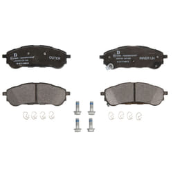 Set di pastiglie freno DELPHI LP3707, posteriore