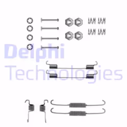 Set di accessori, ganasce dei freni DELPHI LY1117