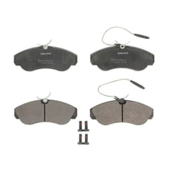 Set di pastiglie freno DELPHI LP878, anteriore