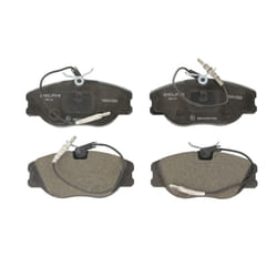Set di pastiglie freno DELPHI LP909, anteriore