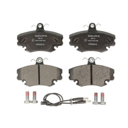 Set di pastiglie freno DELPHI LP885, anteriore