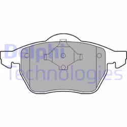 Set di pastiglie freno DELPHI LP978, anteriore